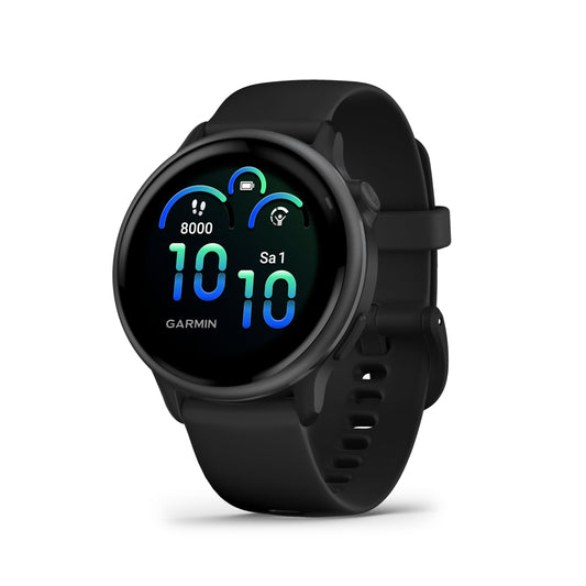 Garmin vívoactive 6 (42 mm) – Fitness Smartwatch, 1,2" AMOLED Touchdisplay, 11 Tage Akku, 80+ Sport-Apps, Health-Tracking, Smart Notifications, Pay