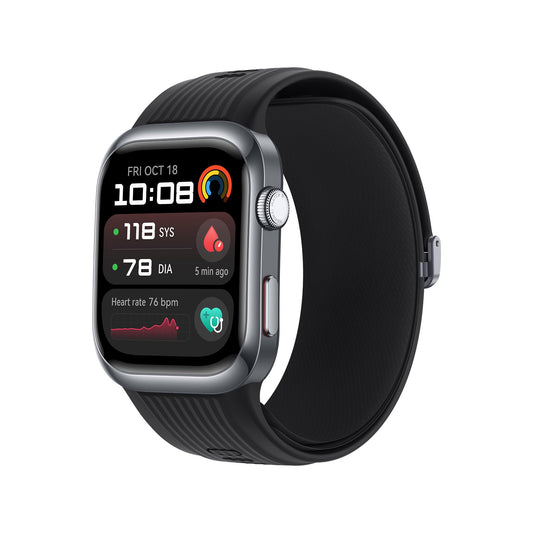 HUAWEI Watch D2 Smartwatch – 1,82" AMOLED Display, Blutdruckmessung & EKG, Fitness & Lifestyle, Gesundheits-Community, iOS & Android, Schwarz